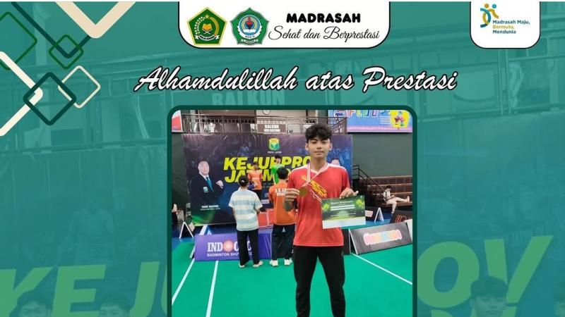 M. Fauzan Rafisyah Hadi, Kebanggaan MAN 10 Jombang di Kancah Kejurprov Bulutangkis Jawa Timur 2025