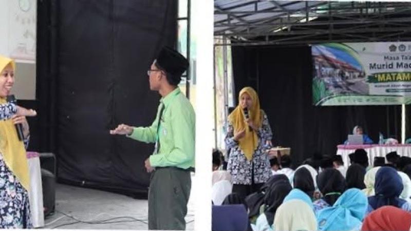 KUA Bandar Kedungmulyo Berikan Edukasi BRUS pada Peserta MATAMUDA MAN 10 Jombang